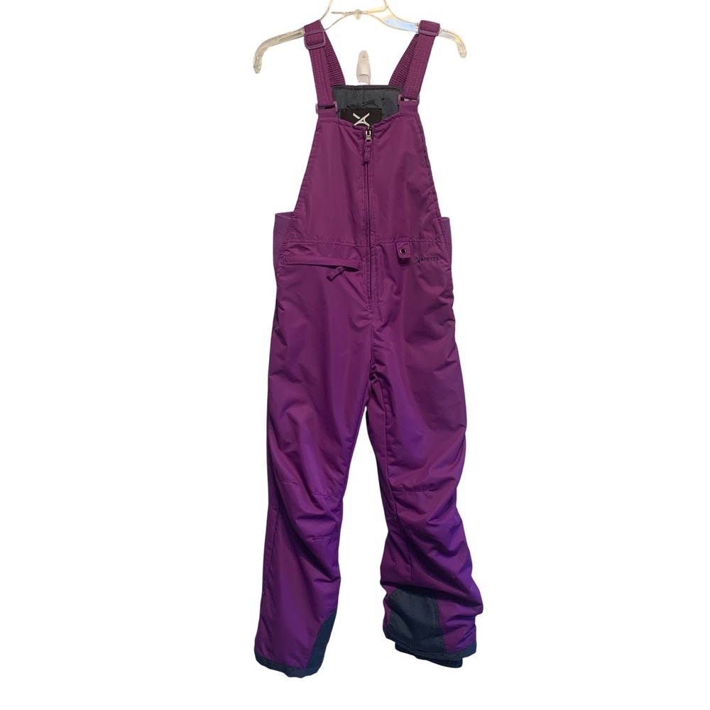 Arctix Snow Bibs Size M Purple Insulated Winter Ski Snow Overalls Sledding Warm